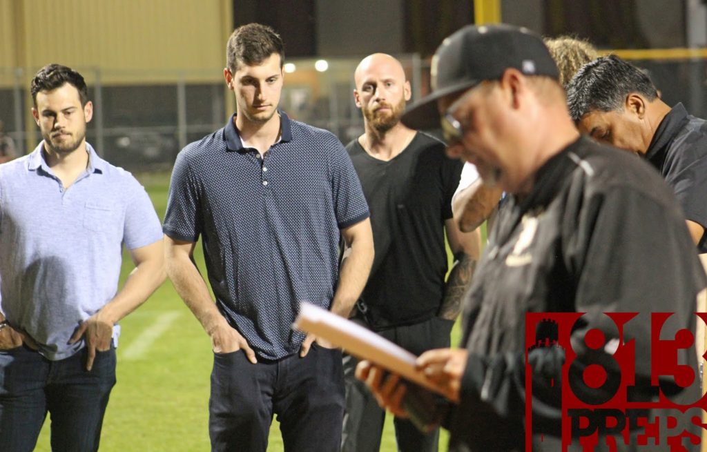 Plant High retires Houston Astros LF Preston Tucker's jersey number