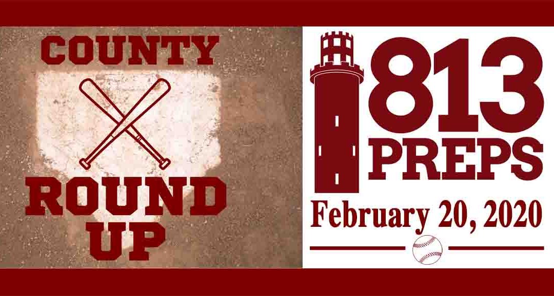 813Preps Baseball Round-Up for 2/20/20