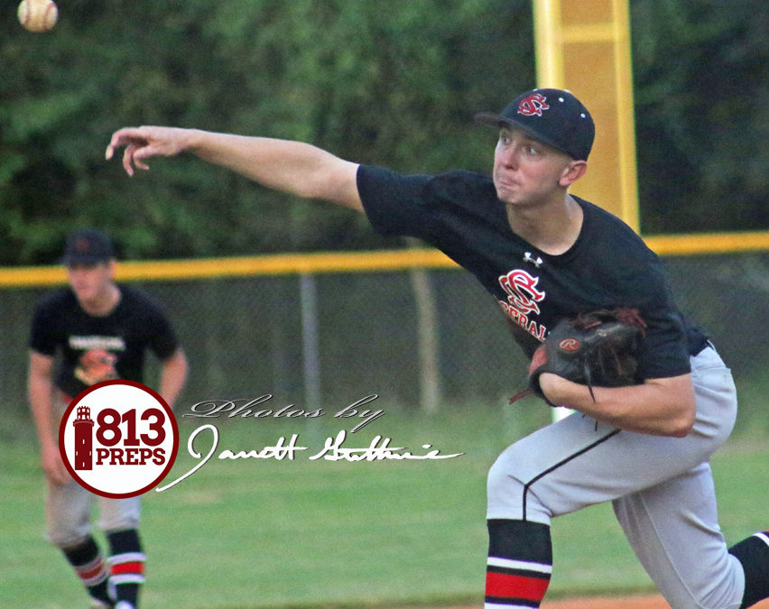 Strawberry Crest senior beats Plant City on mound and basepaths