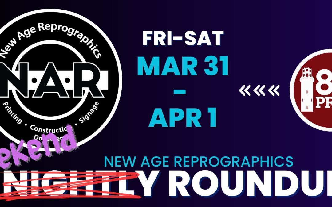 NAR Weekend Roundup 3/31-4/1/23