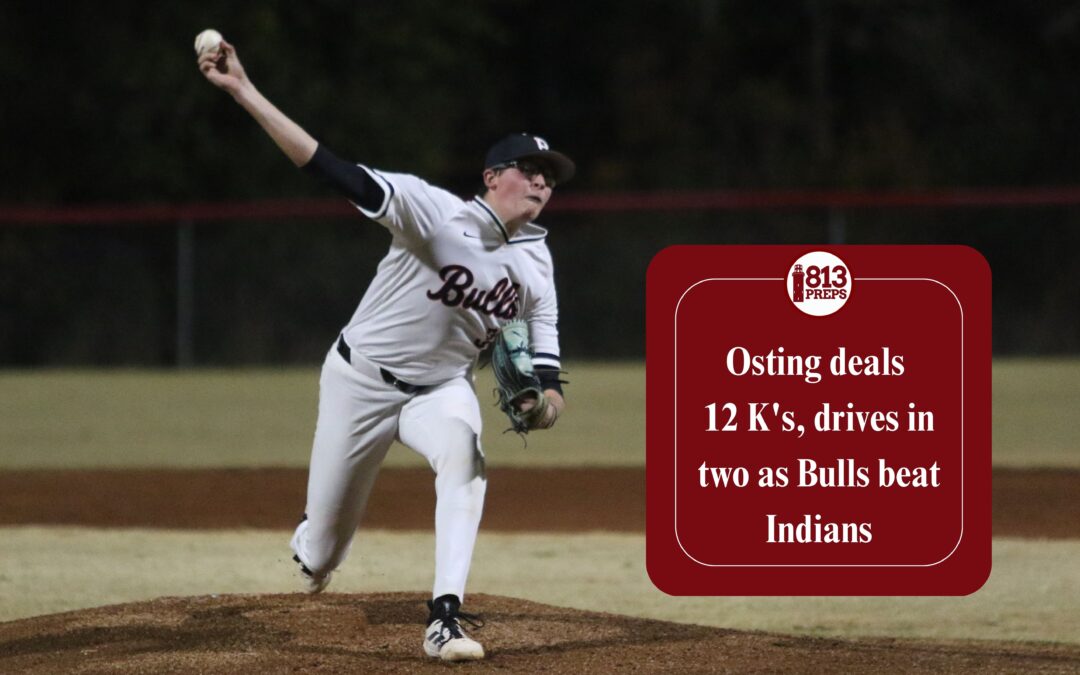 Osting deals 12 K’s, drives in two as Bulls beat Indians