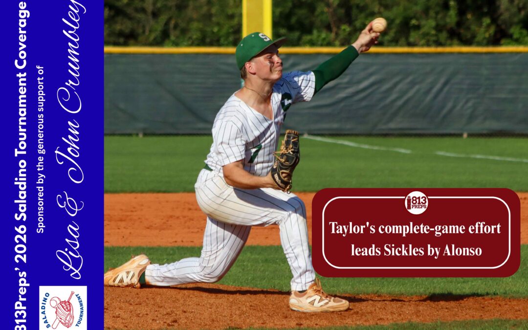 Taylor’s complete-game effort leads Sickles by Alonso