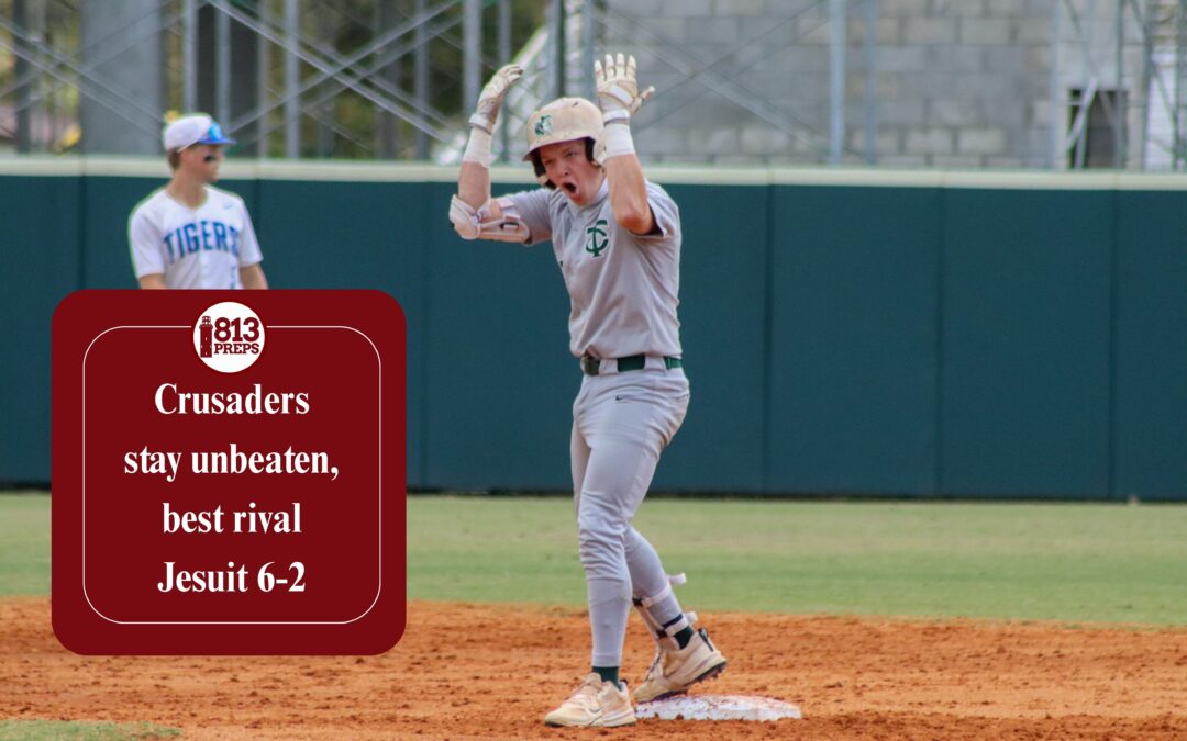Crusaders stay unbeaten, best rival Jesuit 6-2