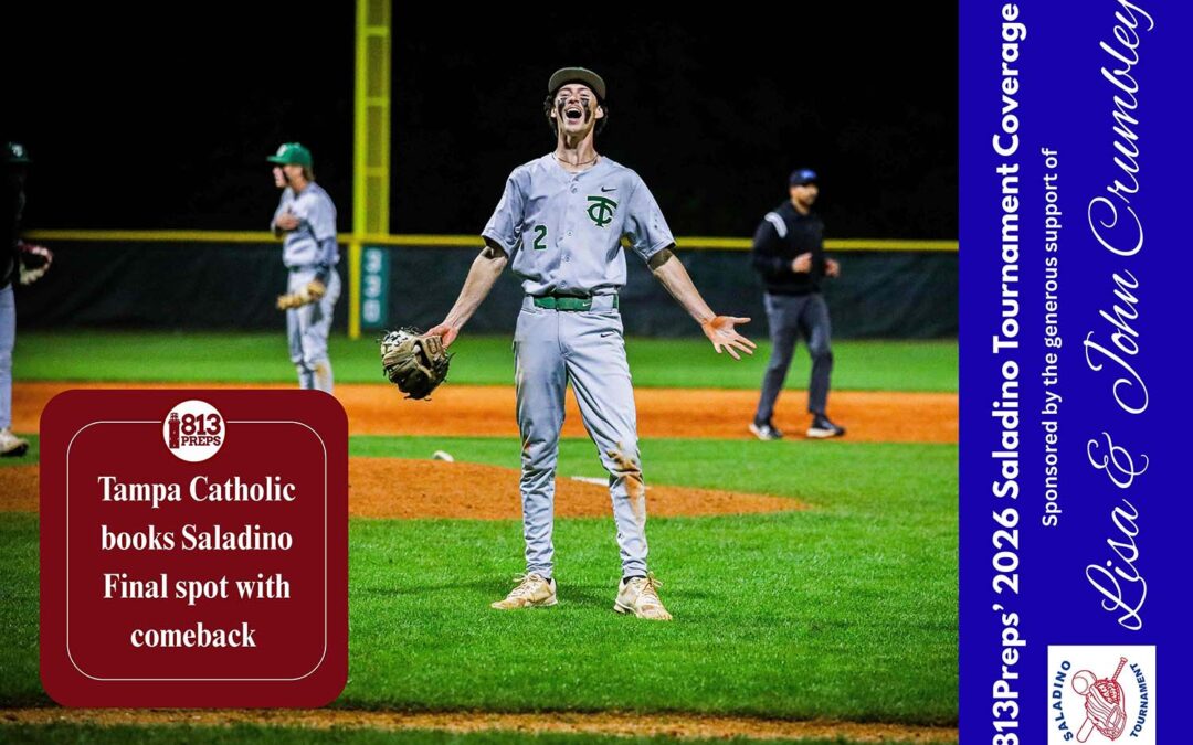 Tampa Catholic books Saladino Final spot with comeback