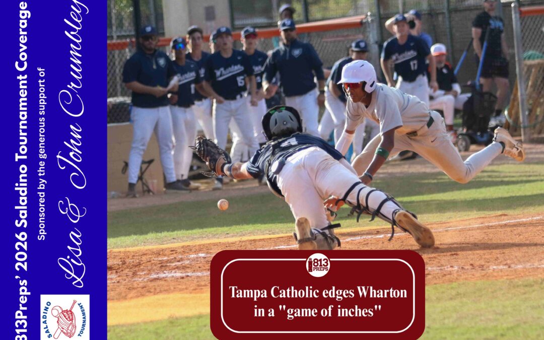 Tampa Catholic edges Wharton in a “game of inches”