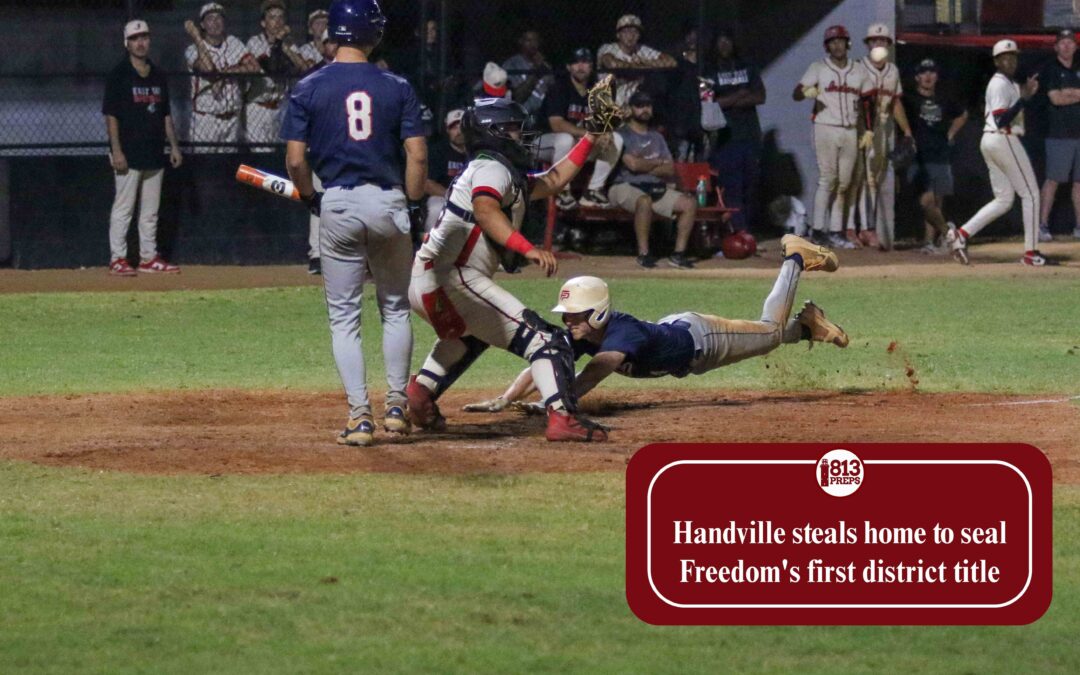 Handville steals home to seal Freedom’s first district title