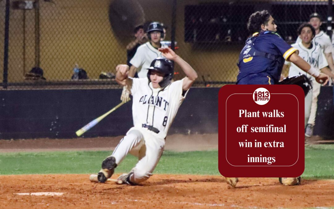 Plant walks off semifinal win in extra innings