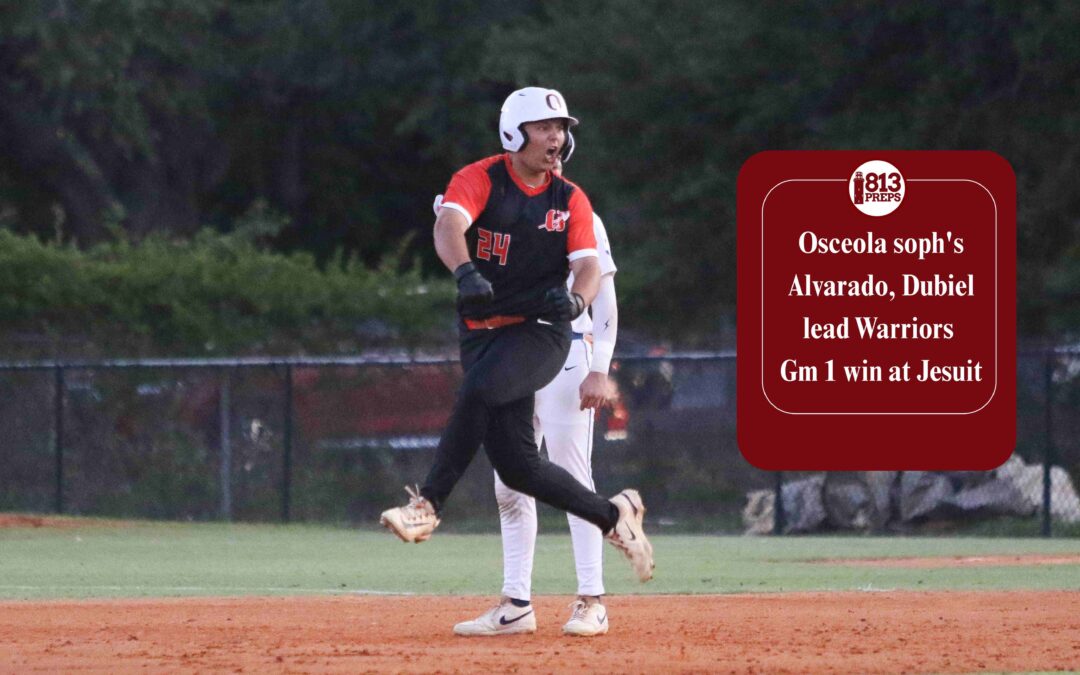 Osceola soph’s Alvarado, Dubiel lead Warriors Game 1 win at Jesuit