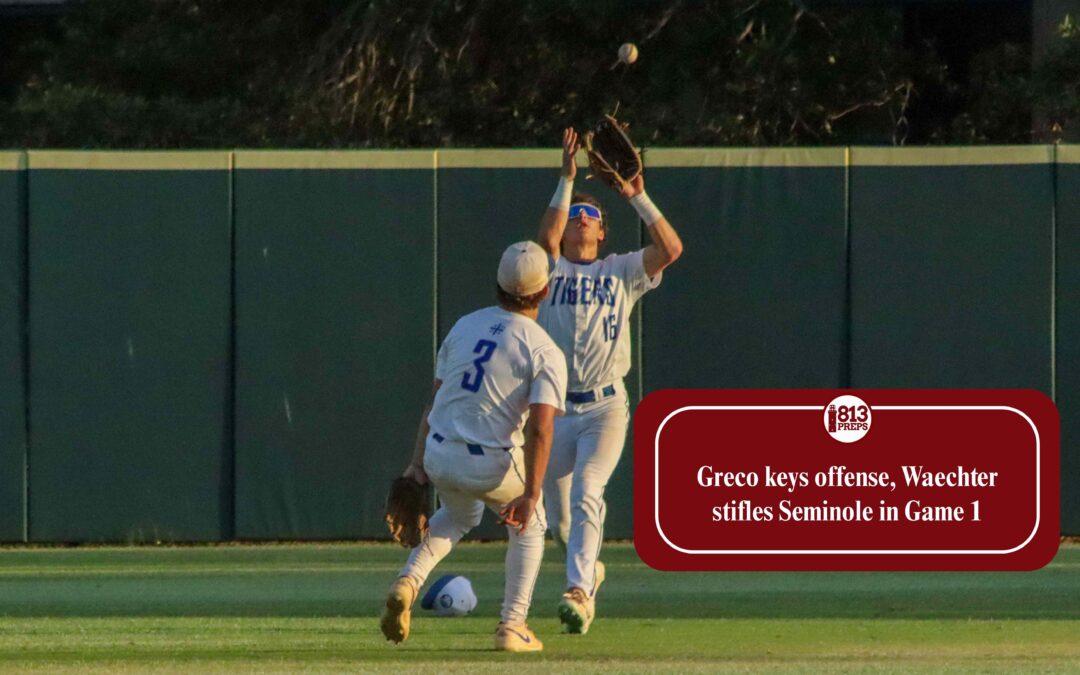 Greco keys offense, Waechter stifles Seminole in Game 1
