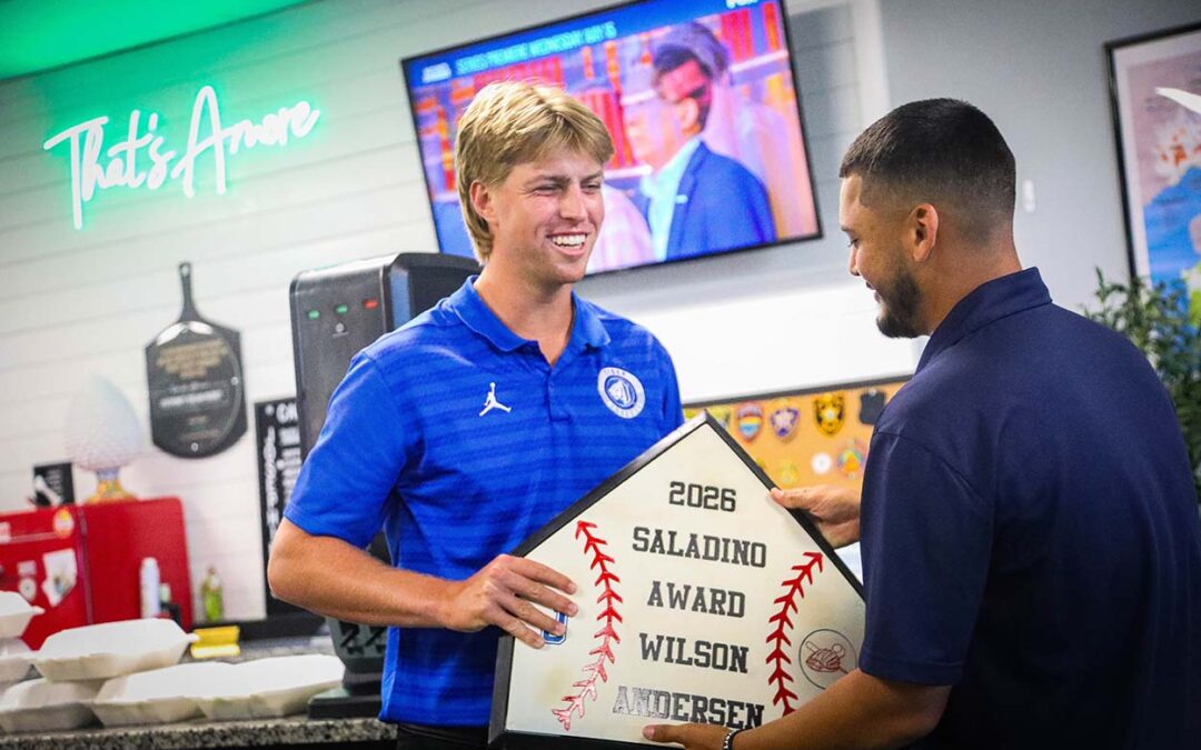 Jesuit’s Andersen named 2026 Saladino Award winner